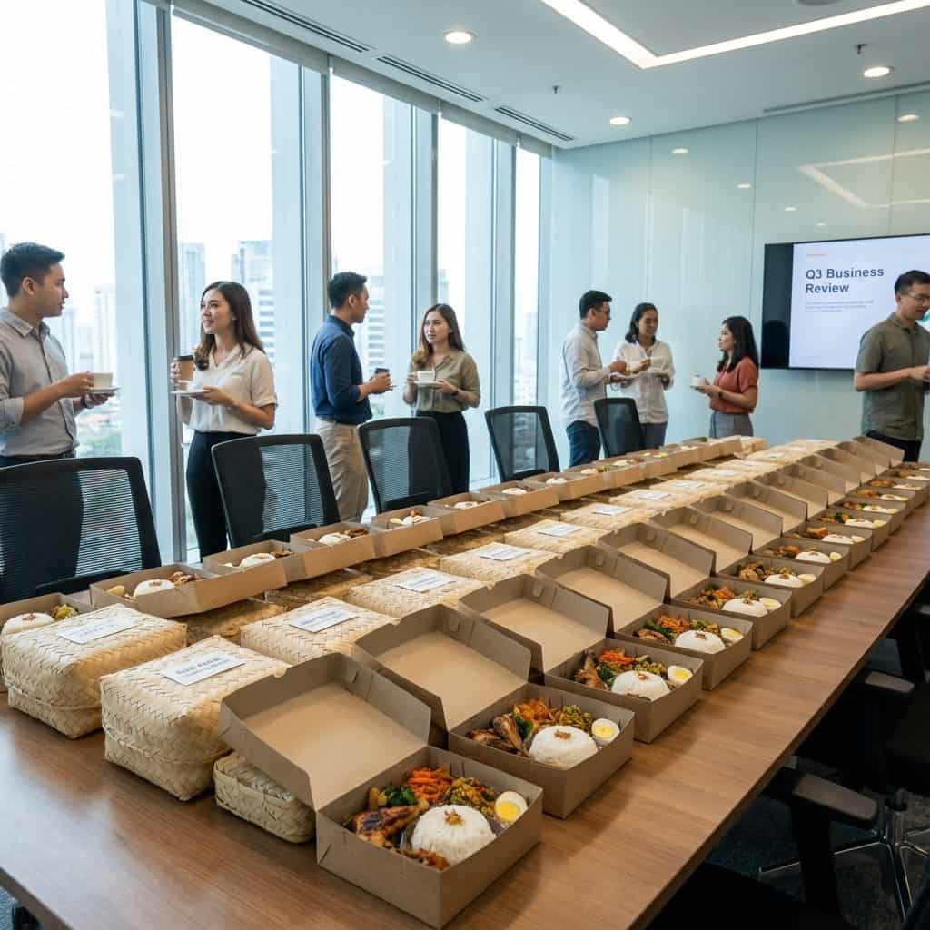 Catering Karyawan Bekasi dan langganan makan siang kantor - Catering harian untuk perusahaan